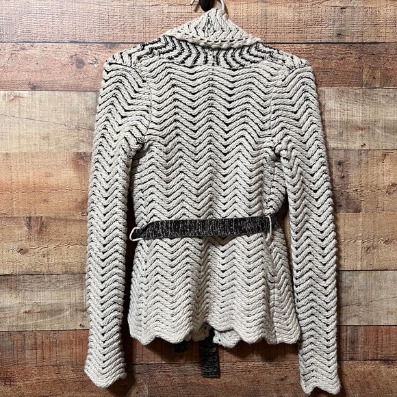 Moth Anthropologie Filamentous Chevron Cardigan Size XS - Picture 7 of 14